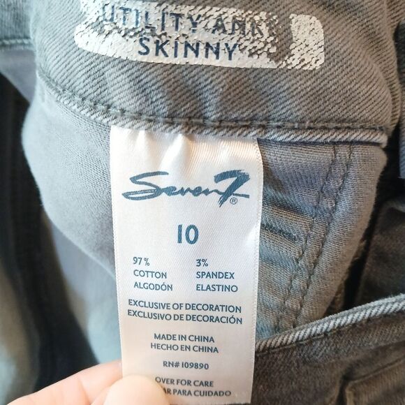 Seven Utility Camo Jeans - Picture 5 of 8